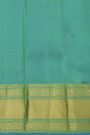 Kancheepuram Silk Parrot Green Saree With Peacock And Elephant Buttis Body