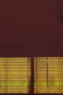 Kancheepuram Silk Mustard Yellow Saree With Peacock Buttis Body