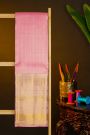 Kancheepuram Silk Baby Pink Saree With Zari Checks And Buttis Body