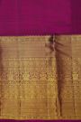 Kancheepuram Silk Bottle Green Saree With Diamonds In Zari And Gandaberunda Buttis Border