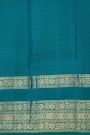 Kancheepuram Silk Dark Purple Saree With Zari Checks And Buttis Body