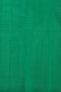 Kancheepuram Silk Leaf Green Saree With Florals And Leaves Body
