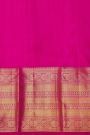Kancheepuram Silk Red Saree With Florals And Buttis Body