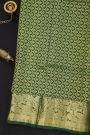 Venkatagiri Silk Sage Green Saree With Florals And Buttis Body