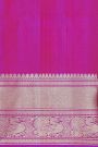 Venkatagiri Silk Violet Saree With Florals And Buttis Body