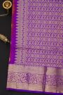 Venkatagiri Silk Red Saree With Florals And Leaves Jaal Border