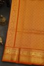 Venkatagiri Silk Red Saree With Florals And Buttis Body