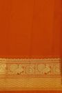Venkatagiri Silk Red Saree With Florals And Buttis Body