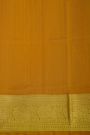 Venkatagiri Silk Rust Orange Saree With Florals And Buttis Body