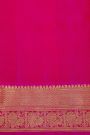 Venkatagiri Silk Purple Saree With Zari Checks And Floral Buttis Body