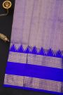 Venkatagiri Silk Royal Blue Saree With Kaddi Body