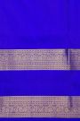Venkatagiri Silk Royal Blue Saree With Kaddi Body