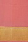 Venkatagiri Silk Baby Pink Saree With Florals And Peacocks Jamdani Pallu