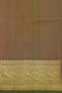 Venkatagiri Silk Baby Pink Saree With Florals And Birds Border