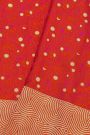 Banarasi Silk Dual Colour Saree With Geometric Buttis Body