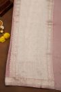 Banarasi Silk Lilac Saree With Florals And Buttis Body