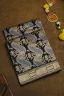 Banarasi Silk Black Saree With Florals And Leaves Jaal In Meenakari Body