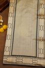 Banarasi Silk Black Saree With Florals And Leaves Jaal In Meenakari Body