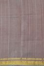 Kalamkari Silk Peach Pink Saree With Peacocks And Yalis Border