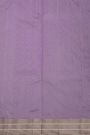 Chanderi Silk Lavender Saree With Kaddi Border