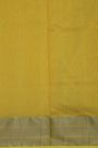 Chanderi Silk Yellow Saree With Kaddi Border