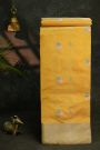 Chanderi Silk Yellow Saree With Kaddi Border