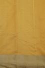 Chanderi Silk Yellow Saree With Kaddi Border
