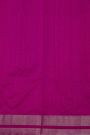 Chanderi Silk Rani Pink Saree With Bird Buttis Body
