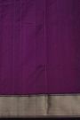 Chanderi Silk Purple Saree With Bird Buttis Body