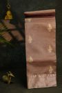 Chanderi Silk Light Grey Saree With Floral Buttis Body