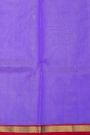 Chanderi Silk Lavender Saree With Contrast Kaddi Border
