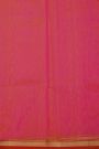 Chanderi Silk Peach Pink Saree With Kaddi Border