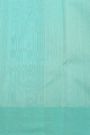 Chanderi Silk Sky Blue Saree With Florals And Buttis Body