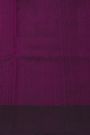 Chanderi Silk Purple Saree With Florals In Zari Body