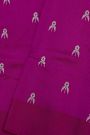 Chanderi Silk Pink Saree With Meenakari Buttis Body