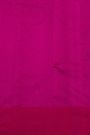 Chanderi Silk Rani Pink Saree With Floral And Buttis In Body
