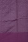 Chanderi Silk Purple Saree With Meenakari Buttis Body