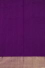 Chanderi Silk Purple Saree With Buttis In Cross Lines Body