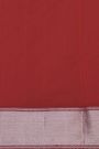 Chanderi Silk Maroon Saree With Bird Buttis Body