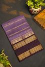 Kuppadam Sico Lavender Saree With Contrast Gap Border