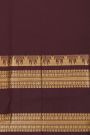 Kuppadam Sico Lavender Saree With Contrast Gap Border