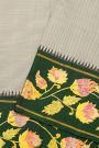 Gadwal Silk Multi-Colour Saree With Tanjore Hand-Painted Florals Border