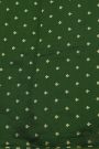 Fancy Tussar Bottle Green Saree With Elephant Buttis In Thread Work Body