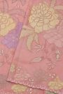 Fancy Kora Baby Pink Saree With Cut Work Border