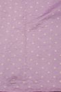 Fancy Tussar Lavender Saree With Cut Work Border