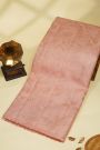Fancy Tussar Peach Saree With Cut Work Border