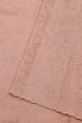Fancy Tussar Peach Saree With Cut Work Border