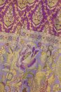 Kancheepuram Silk Purple Saree With All Over Meenakari Jamdani Weaving