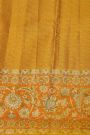 Kancheepuram Silk Cream Saree With All Over Meenakari