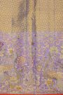 Kancheepuram Silk Purple Saree With All Over Meenakari Body And Border